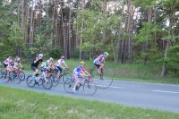 On a high bike for children<br>Bzenec<br>Czech Republic